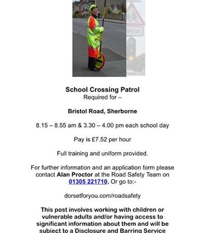 School Crossing Patrol vacancy - please share... - The Gryphon School ...